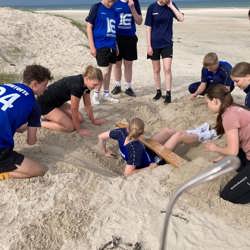 Gruppe Strand